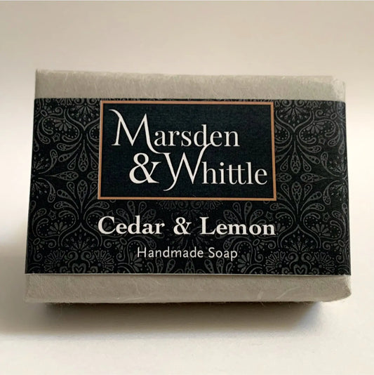 Cedar & Lemon Soap Bar - Marsden & Whittle