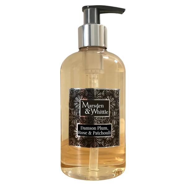 Damson Plum, Rose & Patchouli Hand & Body Wash - Marsden & Whittle