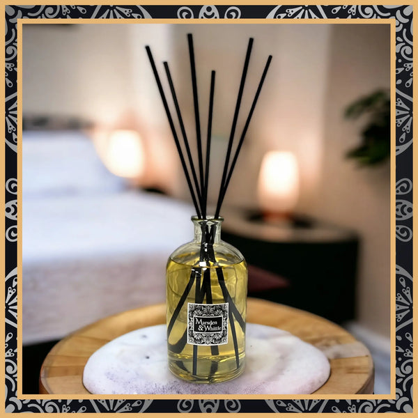 Black Pomegranate Statement Diffuser - Marsden & Whittle