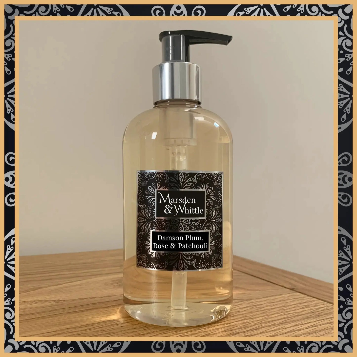 Damson Plum, Rose & Patchouli Hand & Body Wash - Marsden & Whittle