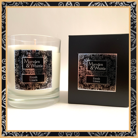 Fresh Linen Candle - Marsden & Whittle