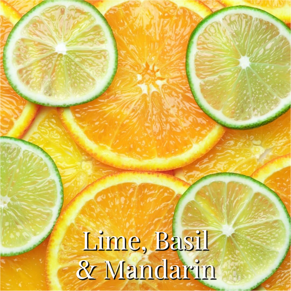 Lime, Basil & Mandarin Candle - Marsden & Whittle