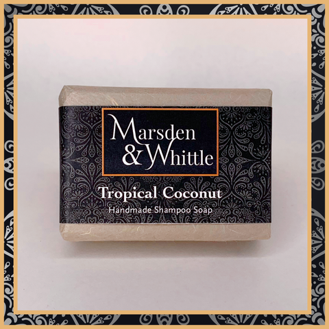 Tropical Coconut Shampoo Bar - Marsden & Whittle
