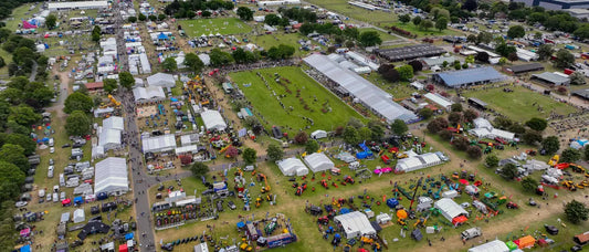 A birds eye view of the Suffolk Show.