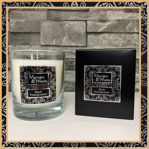 Black Pomegranate Candle