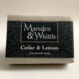 Cedar & Lemon Soap Bar - Marsden & Whittle