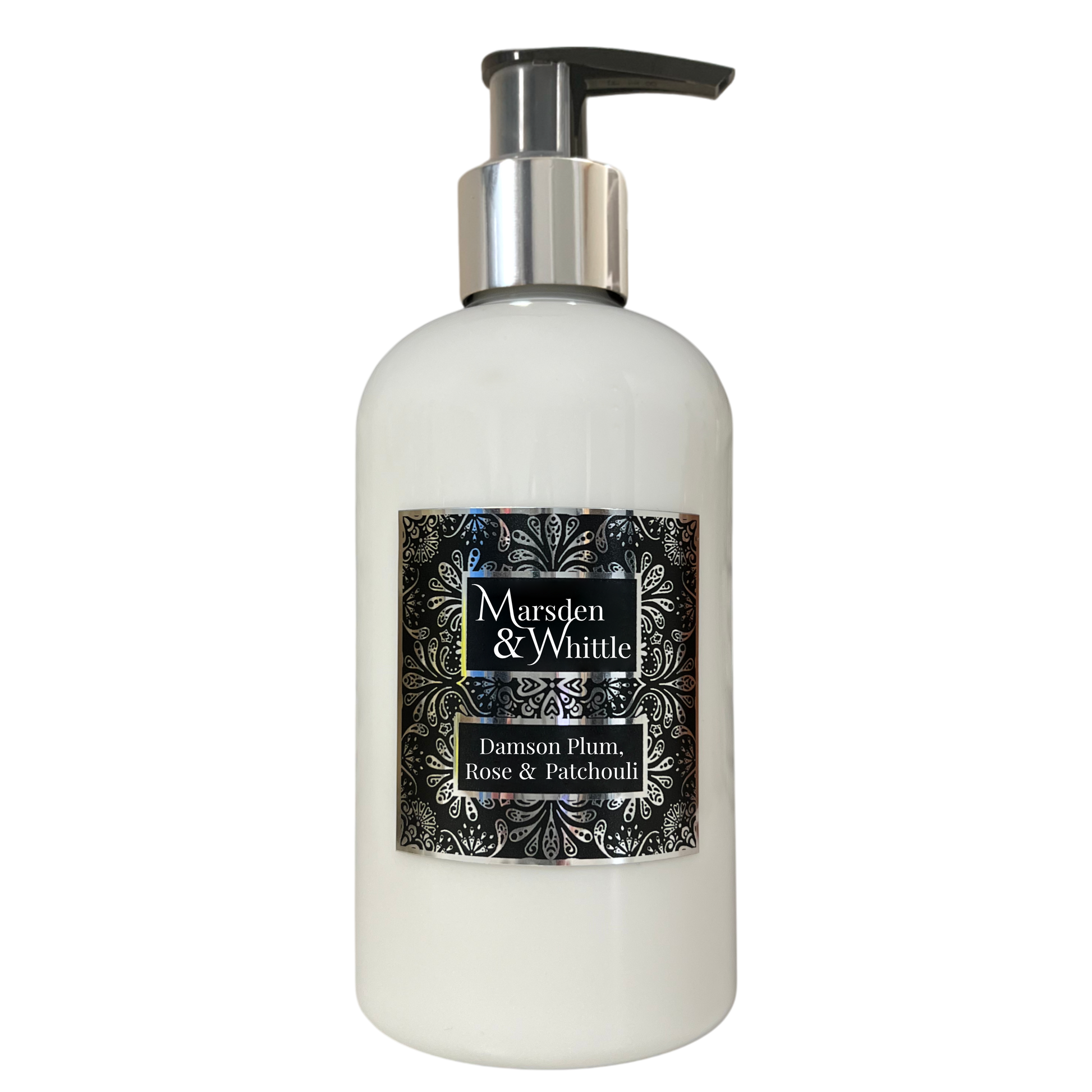 Damson Plum, Rose & Patchouli Hand & Body Lotion - Marsden & Whittle