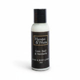 Lime, Basil & Mandarin Hand & Body Lotion 50ml Travel Size - Marsden & Whittle
