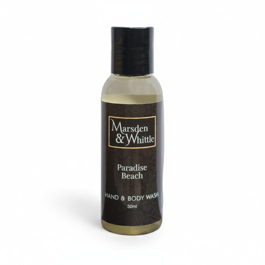 Paradise Beach Hand & Body Wash 50ml Travel Size - Marsden & Whittle