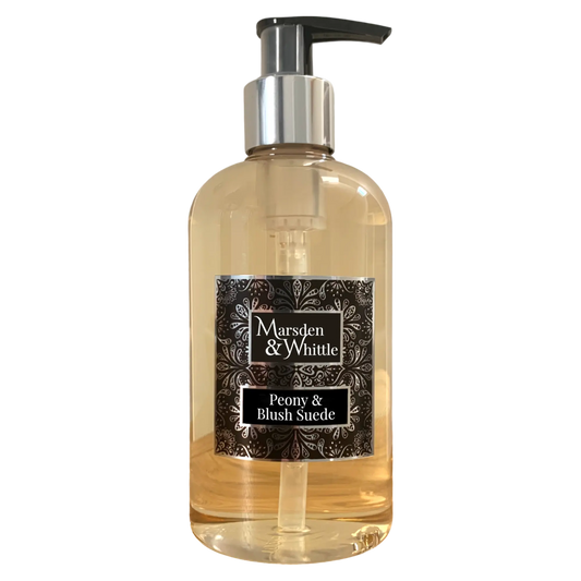 Peony & Blush Suede Hand & Body Wash - Marsden & Whittle