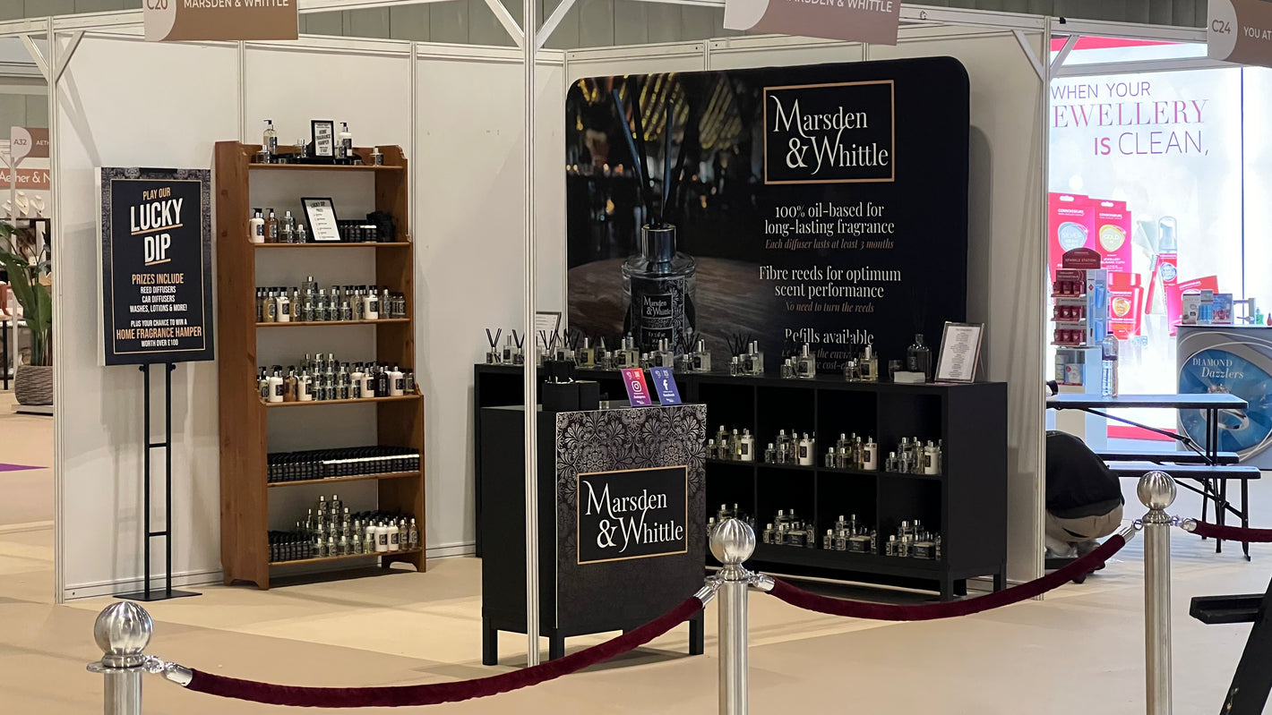 The Marsden & Whittle stand at the Home, Life and You event at Excel London in October 2025.