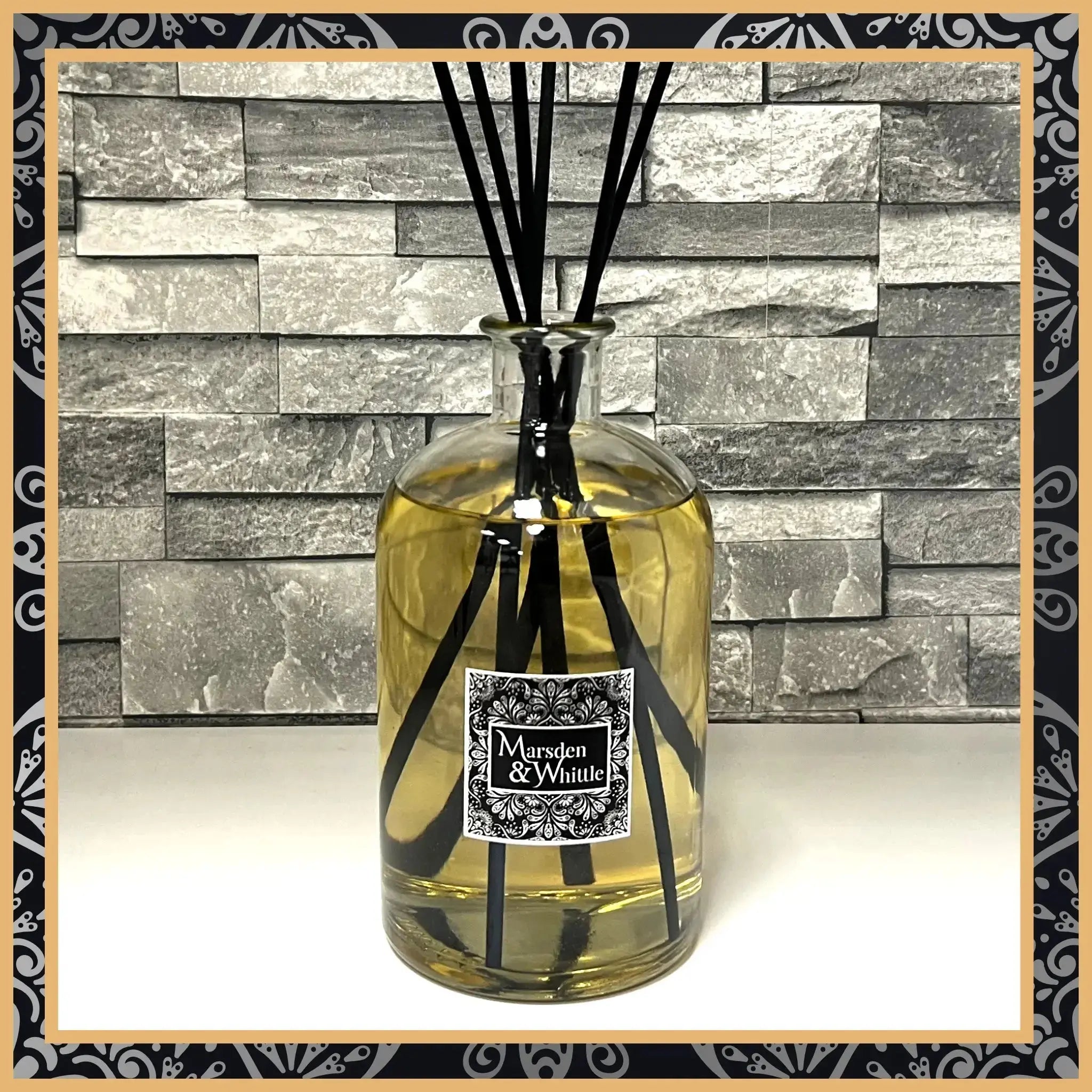 Velvet Peony & Oud Statement Diffuser - Marsden & Whittle
