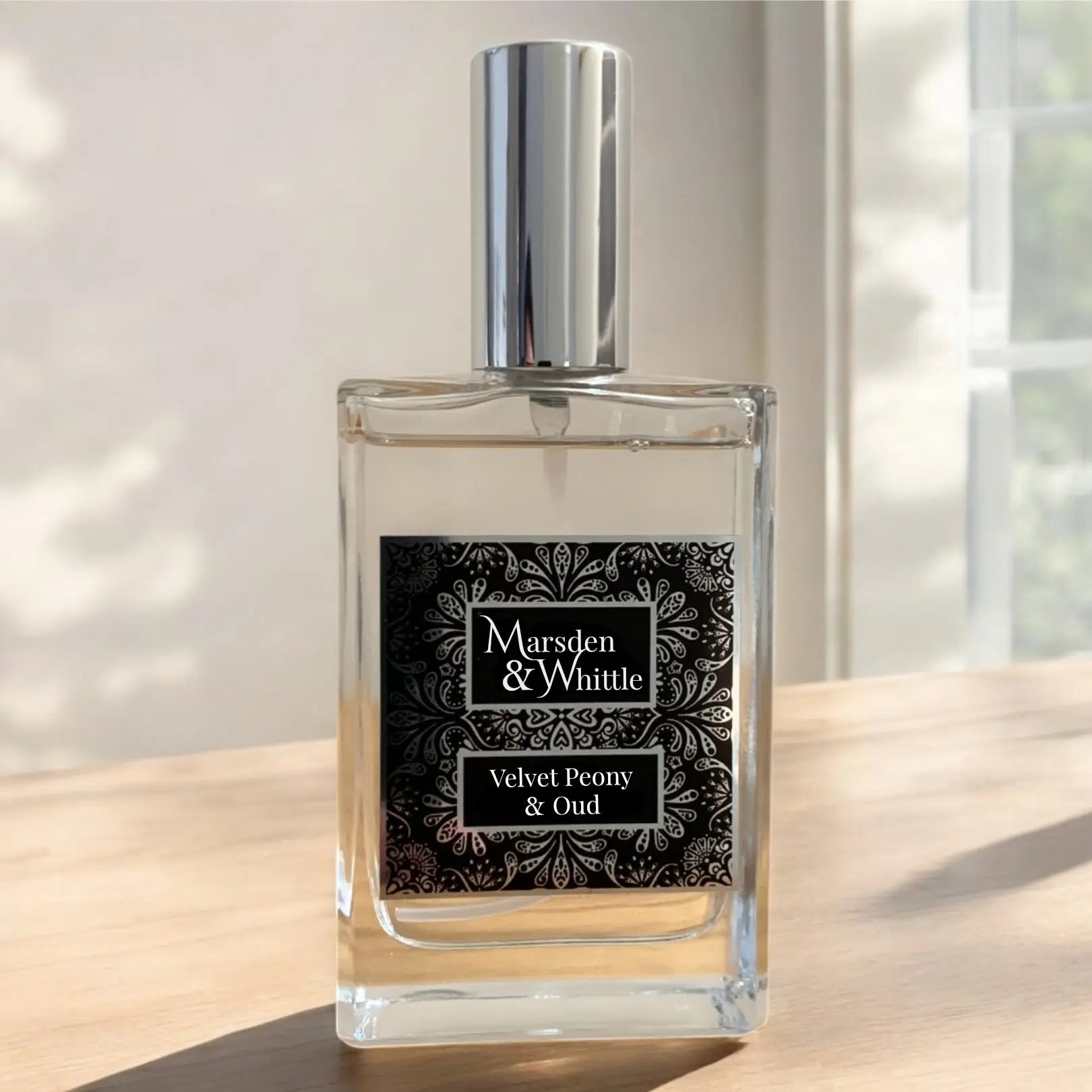 Velvet Peony & Oud Room Mist - Marsden & Whittle