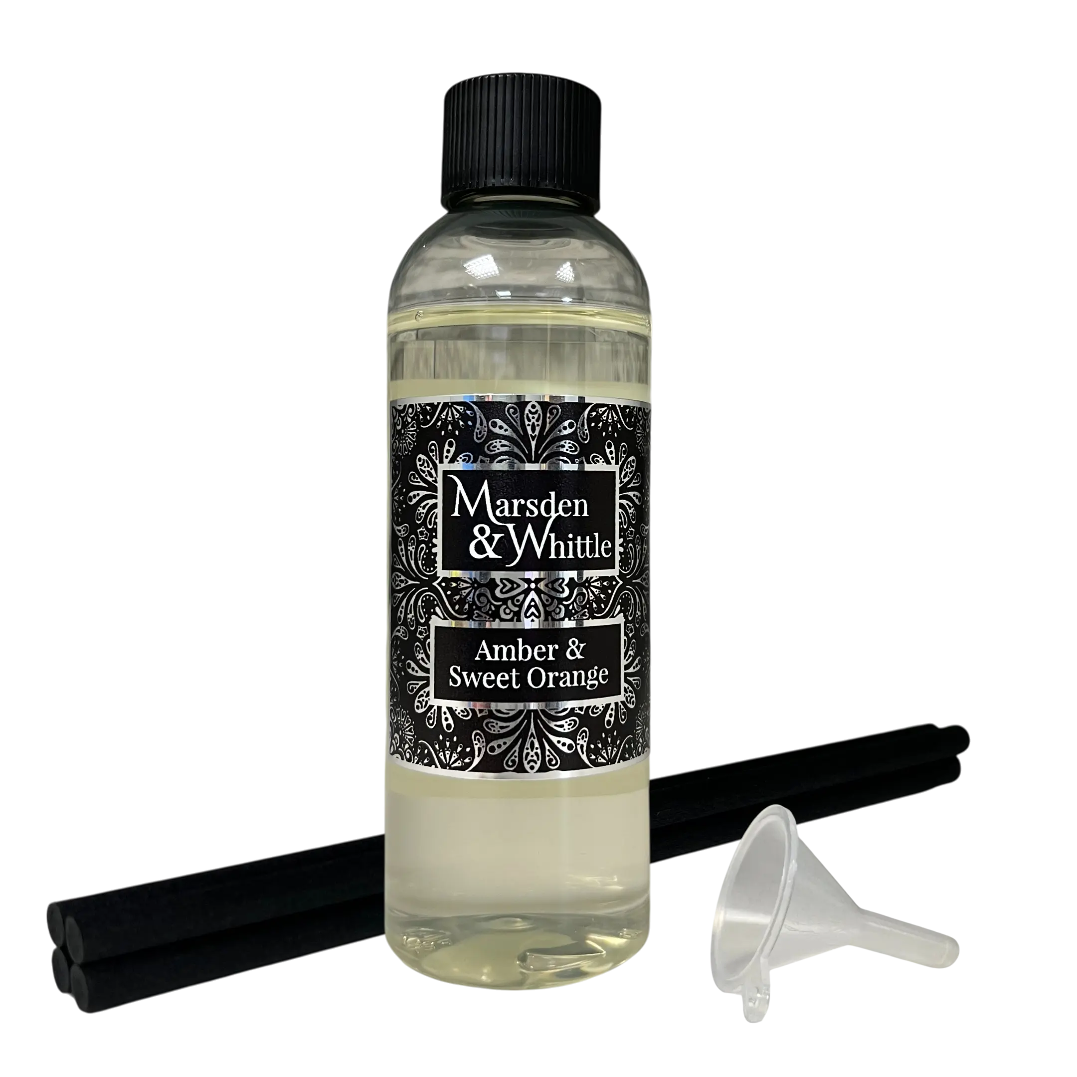 Amber & Sweet Orange Reed Diffuser Refill 100ml – Marsden & Whittle