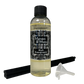 Black Pomegranate Reed Diffuser Refill with 4 black reeds and a small plastic funnel