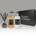 Black Pomegranate Diffuser, Wash & Lotion Gift Set – Reed Diffuser, Hand & Body Wash and Lotion in a black gift box – Marsden & Whittle